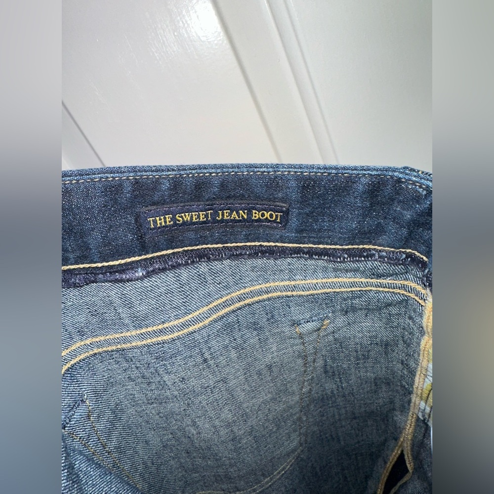 Lucky Brand Dark Blue Flare Jeans - Picture 5 of 5